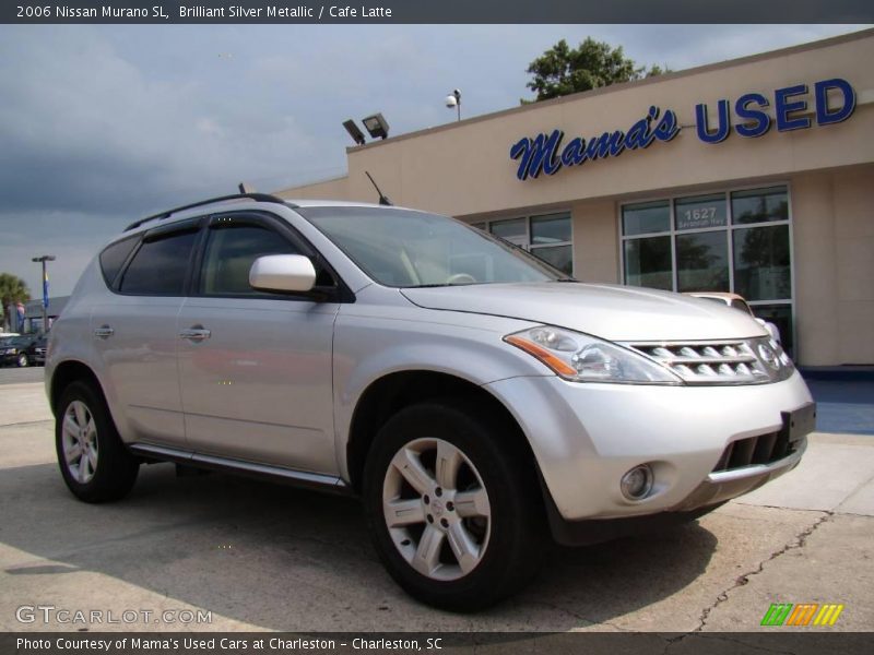 Brilliant Silver Metallic / Cafe Latte 2006 Nissan Murano SL
