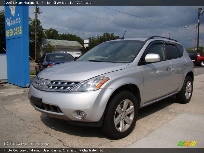 Brilliant Silver Metallic / Cafe Latte 2006 Nissan Murano SL