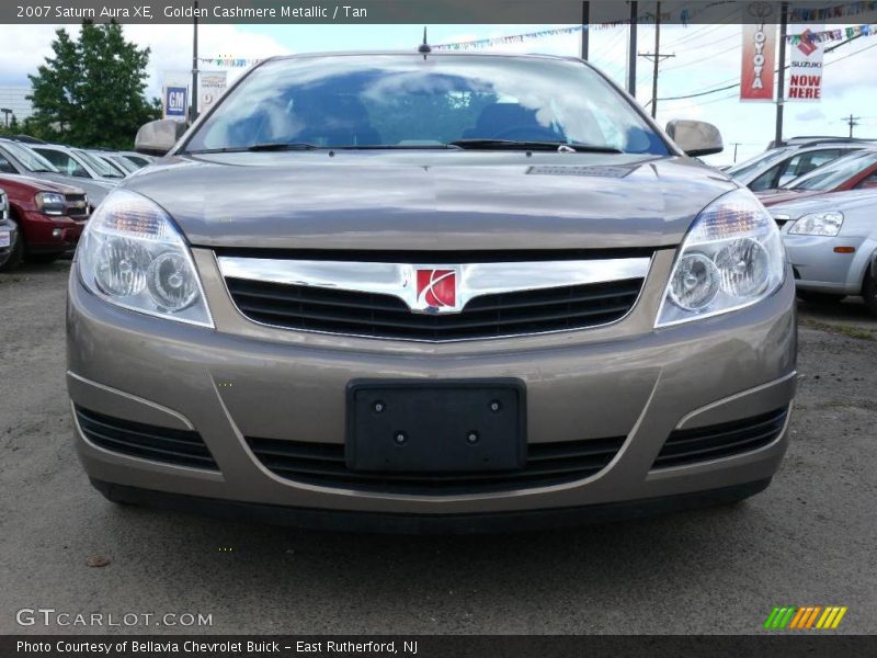 Golden Cashmere Metallic / Tan 2007 Saturn Aura XE