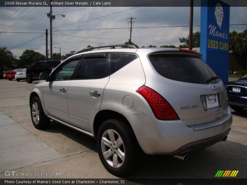 Brilliant Silver Metallic / Cafe Latte 2006 Nissan Murano SL