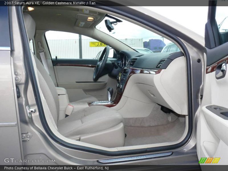 Golden Cashmere Metallic / Tan 2007 Saturn Aura XE