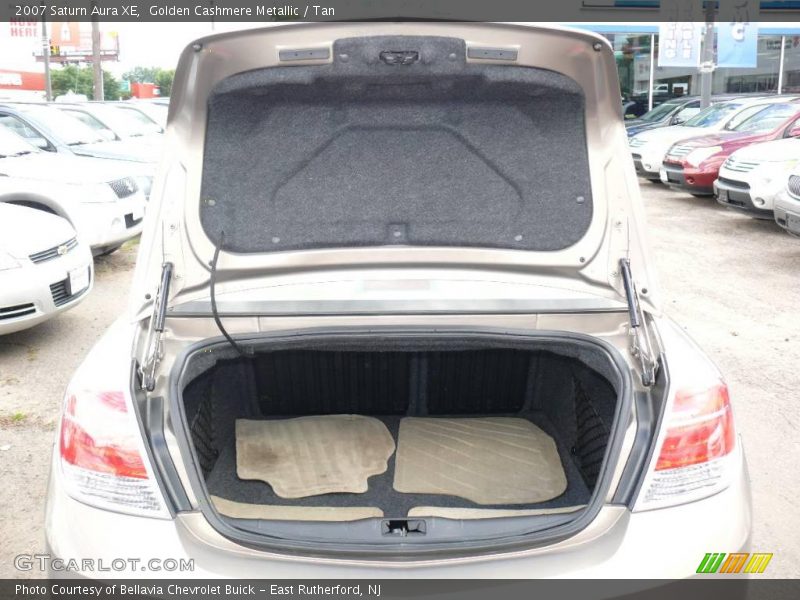 Golden Cashmere Metallic / Tan 2007 Saturn Aura XE
