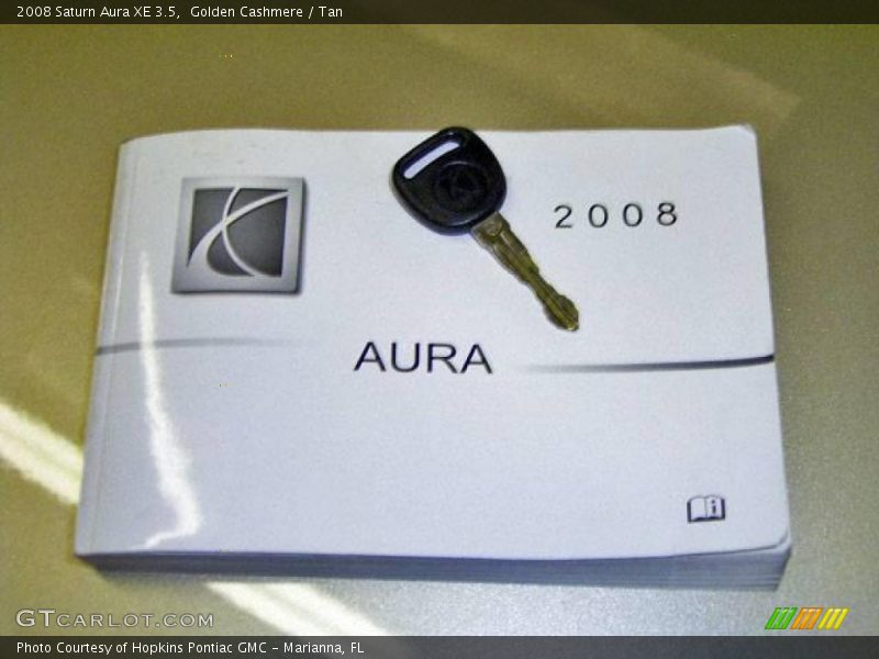 Golden Cashmere / Tan 2008 Saturn Aura XE 3.5