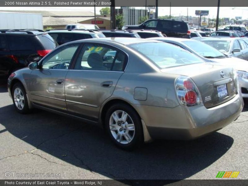 Polished Pewter Metallic / Blond 2006 Nissan Altima 2.5 S