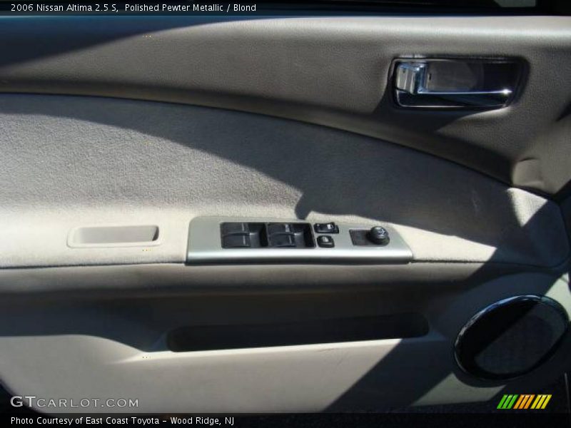 Polished Pewter Metallic / Blond 2006 Nissan Altima 2.5 S