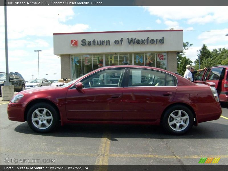 Sonoma Sunset Metallic / Blond 2006 Nissan Altima 2.5 SL