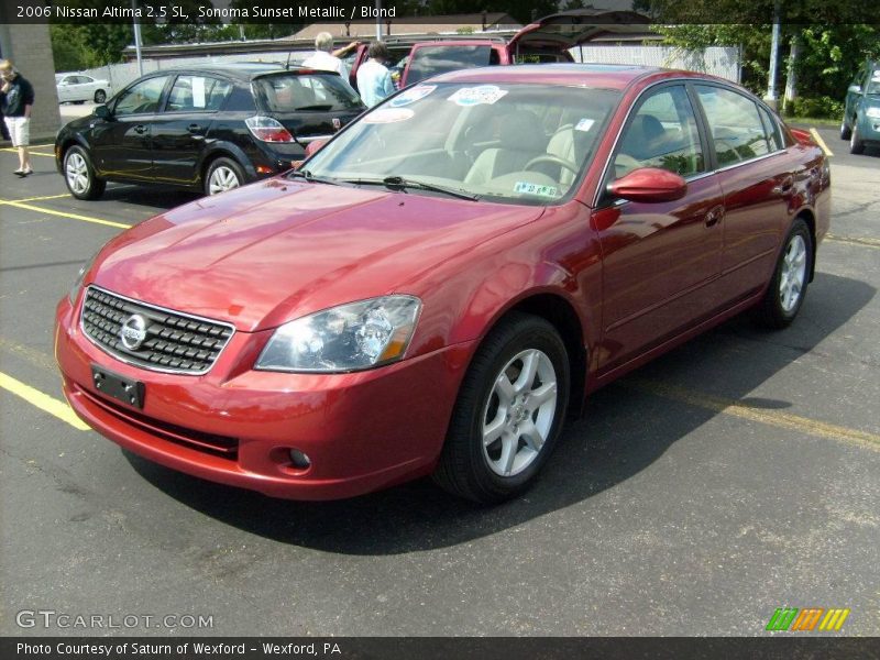Sonoma Sunset Metallic / Blond 2006 Nissan Altima 2.5 SL