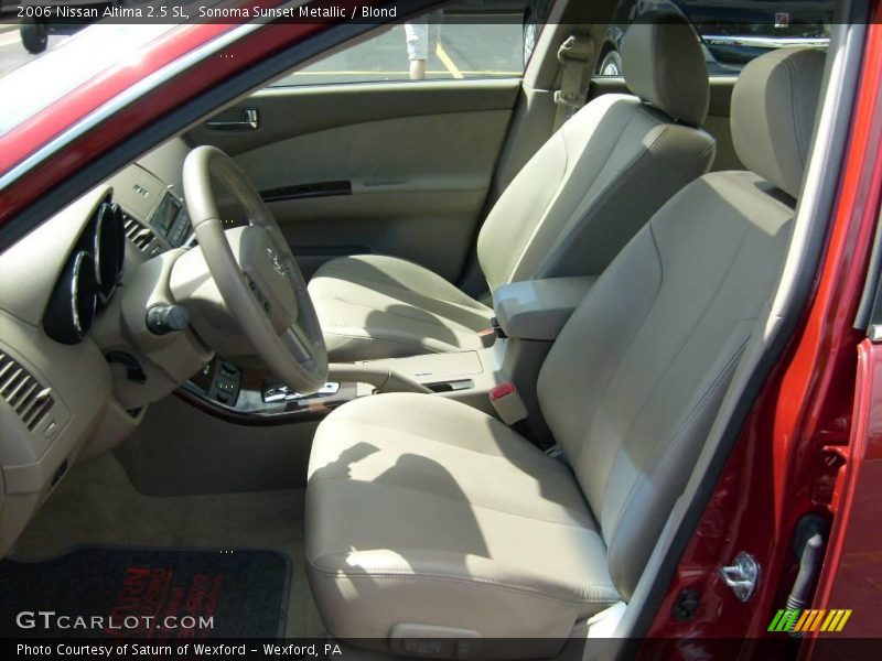 Sonoma Sunset Metallic / Blond 2006 Nissan Altima 2.5 SL