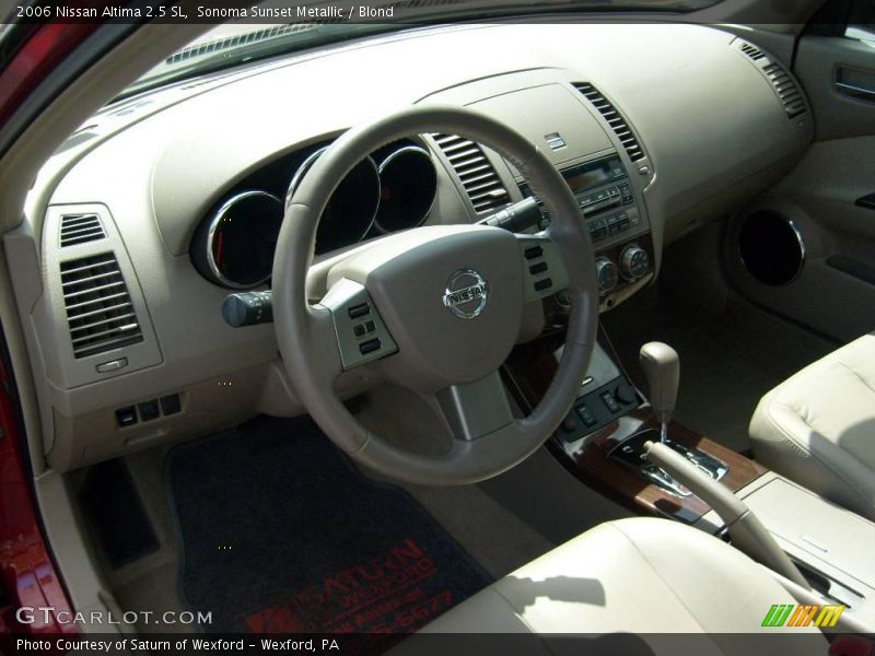 Sonoma Sunset Metallic / Blond 2006 Nissan Altima 2.5 SL