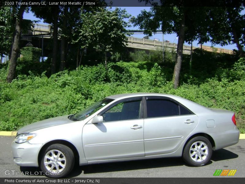 Lunar Mist Metallic / Stone 2003 Toyota Camry LE