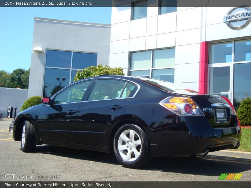 Super Black / Blond 2007 Nissan Altima 2.5 SL