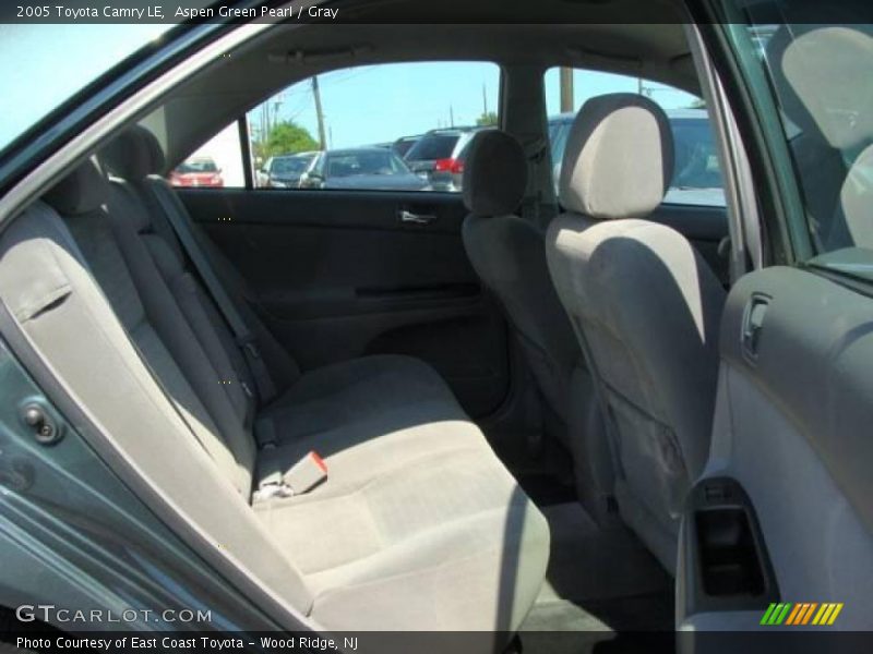 Aspen Green Pearl / Gray 2005 Toyota Camry LE