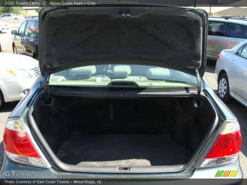 Aspen Green Pearl / Gray 2005 Toyota Camry LE