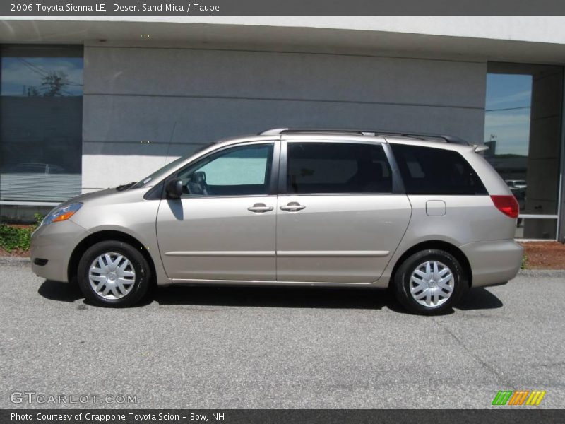 Desert Sand Mica / Taupe 2006 Toyota Sienna LE