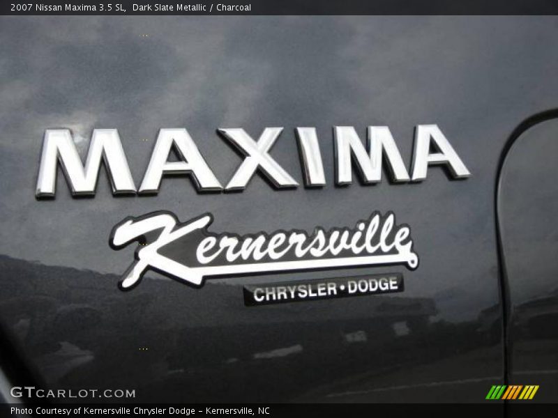 Dark Slate Metallic / Charcoal 2007 Nissan Maxima 3.5 SL