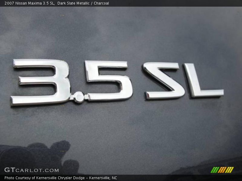 Dark Slate Metallic / Charcoal 2007 Nissan Maxima 3.5 SL