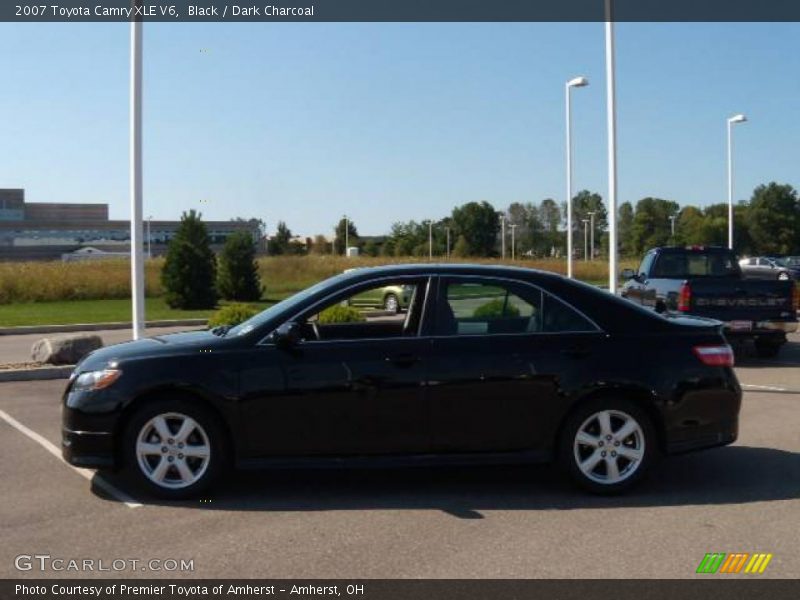 Black / Dark Charcoal 2007 Toyota Camry XLE V6