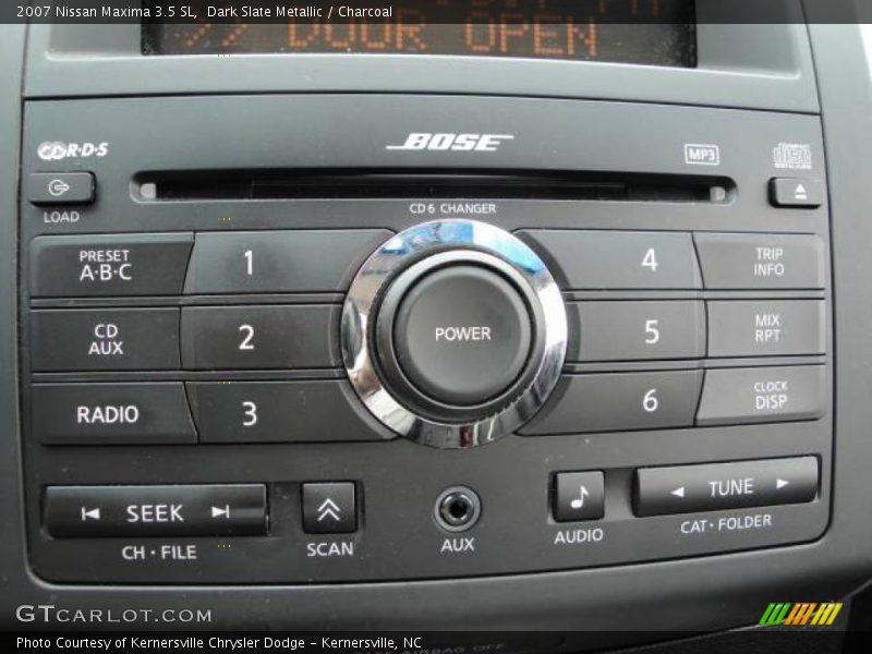 Dark Slate Metallic / Charcoal 2007 Nissan Maxima 3.5 SL