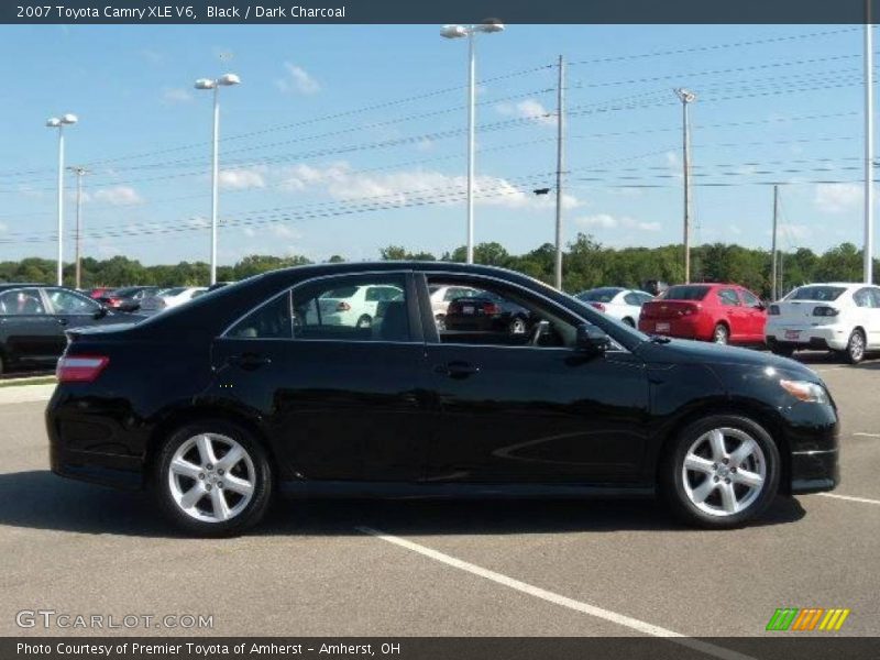 Black / Dark Charcoal 2007 Toyota Camry XLE V6