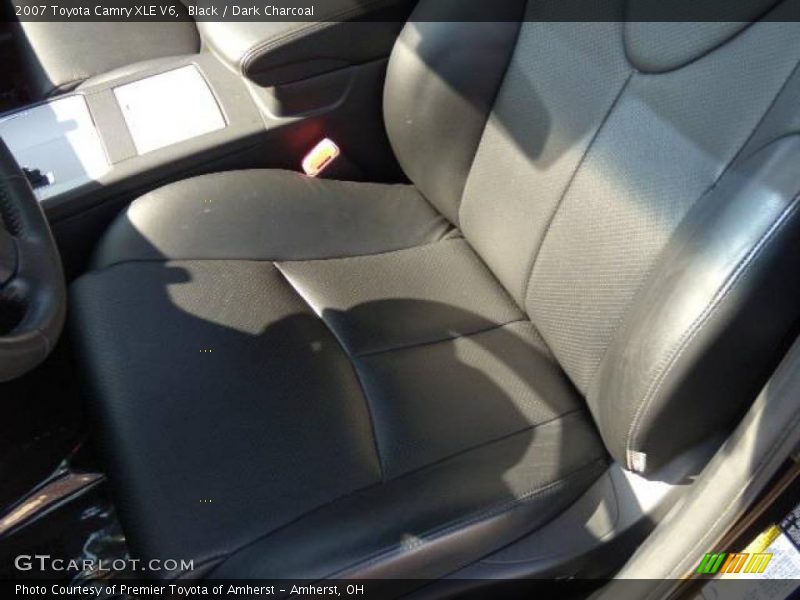 Black / Dark Charcoal 2007 Toyota Camry XLE V6
