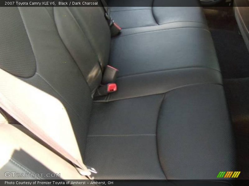 Black / Dark Charcoal 2007 Toyota Camry XLE V6