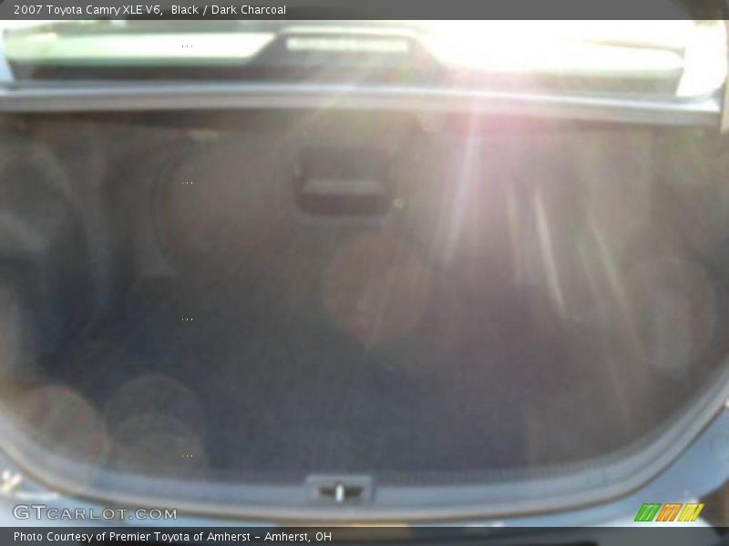 Black / Dark Charcoal 2007 Toyota Camry XLE V6