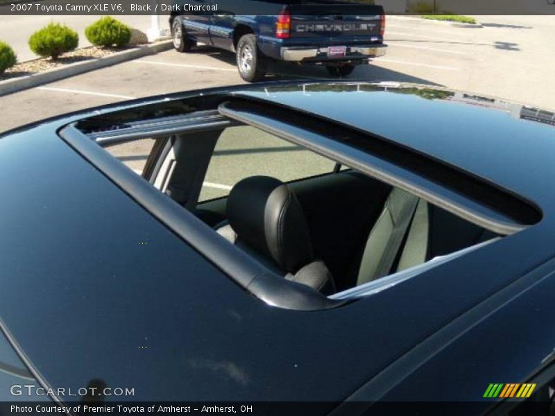 Black / Dark Charcoal 2007 Toyota Camry XLE V6