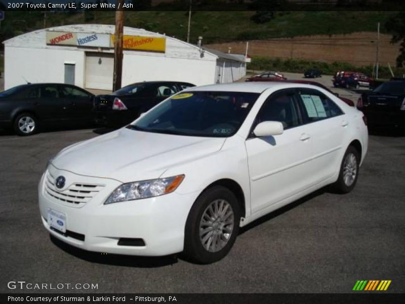 Super White / Ash 2007 Toyota Camry LE
