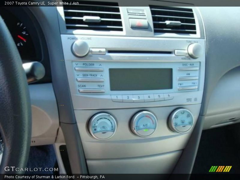 Super White / Ash 2007 Toyota Camry LE