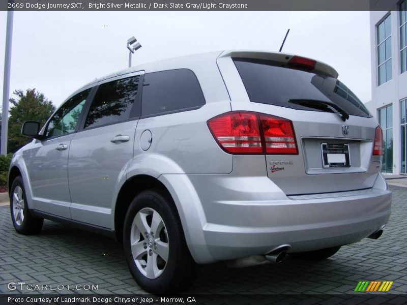 Bright Silver Metallic / Dark Slate Gray/Light Graystone 2009 Dodge Journey SXT