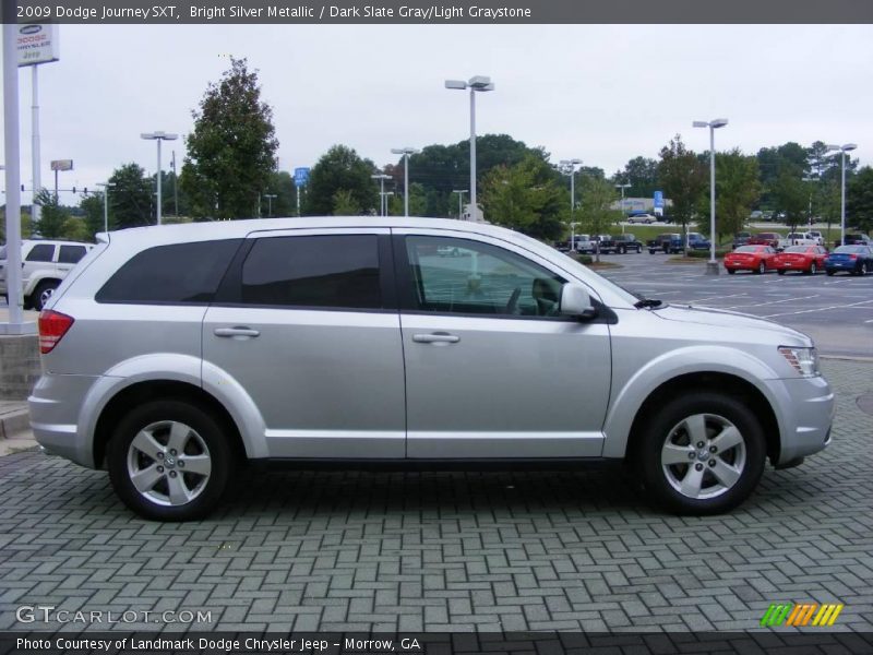 Bright Silver Metallic / Dark Slate Gray/Light Graystone 2009 Dodge Journey SXT