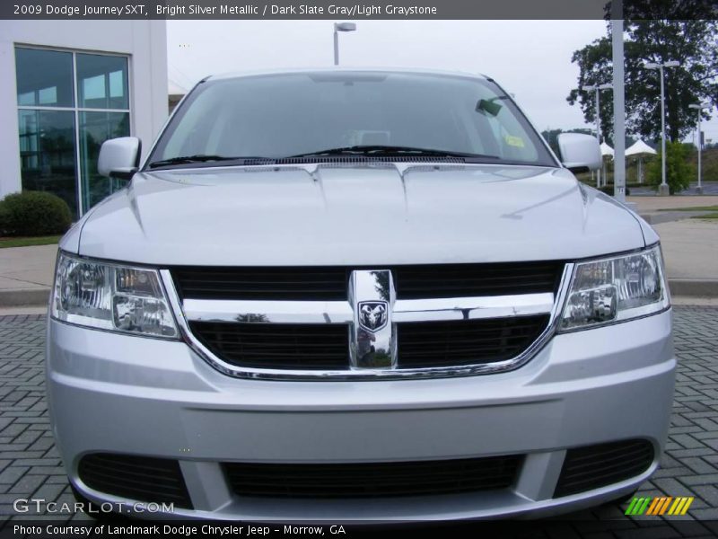 Bright Silver Metallic / Dark Slate Gray/Light Graystone 2009 Dodge Journey SXT