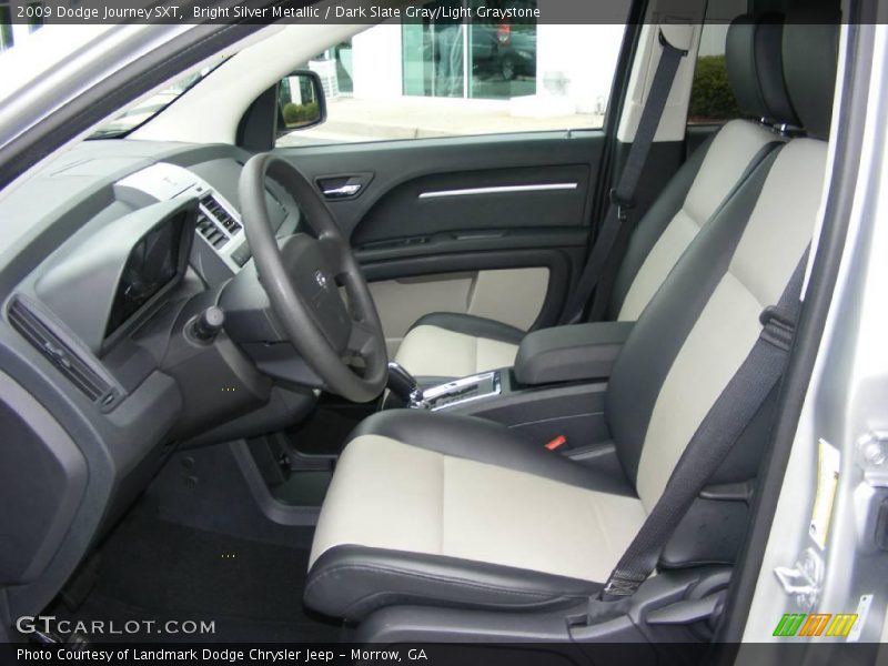 Bright Silver Metallic / Dark Slate Gray/Light Graystone 2009 Dodge Journey SXT