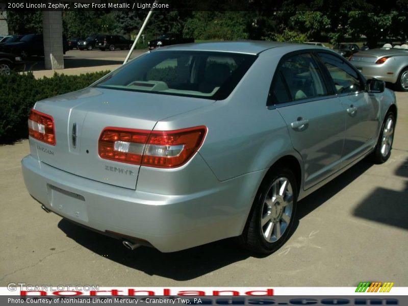 Silver Frost Metallic / Light Stone 2006 Lincoln Zephyr