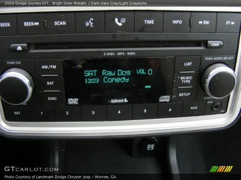 Bright Silver Metallic / Dark Slate Gray/Light Graystone 2009 Dodge Journey SXT