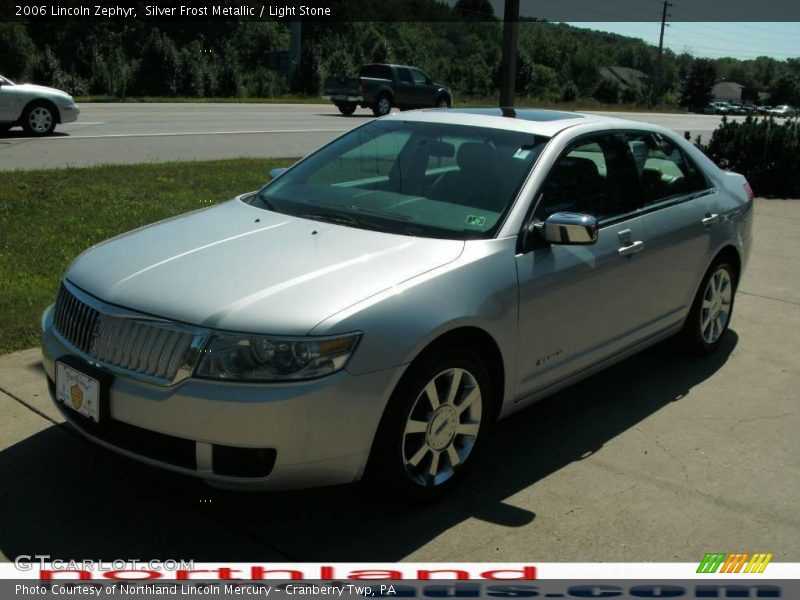 Silver Frost Metallic / Light Stone 2006 Lincoln Zephyr