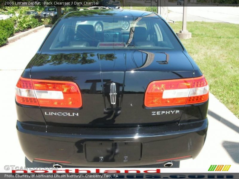 Black Clearcoat / Dark Charcoal 2006 Lincoln Zephyr