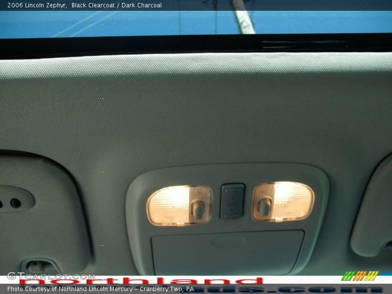 Black Clearcoat / Dark Charcoal 2006 Lincoln Zephyr