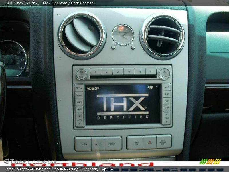 Black Clearcoat / Dark Charcoal 2006 Lincoln Zephyr