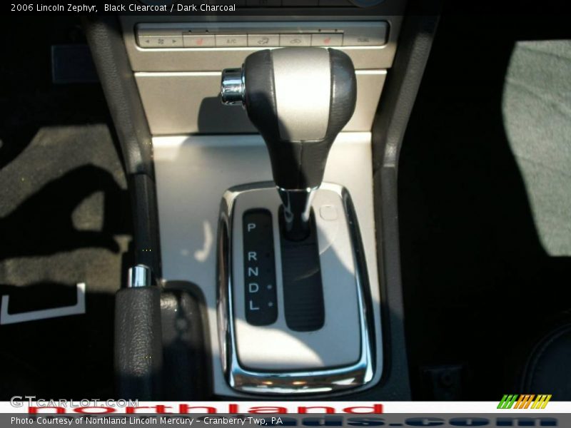Black Clearcoat / Dark Charcoal 2006 Lincoln Zephyr