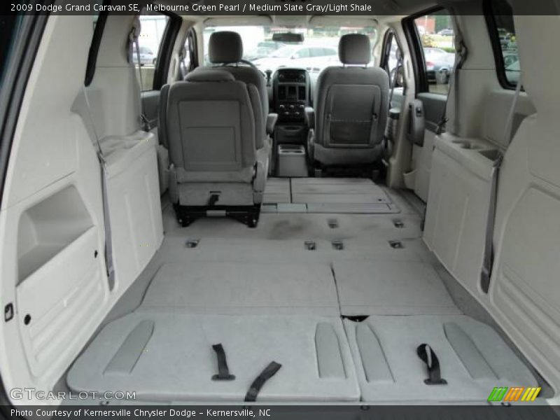 Melbourne Green Pearl / Medium Slate Gray/Light Shale 2009 Dodge Grand Caravan SE