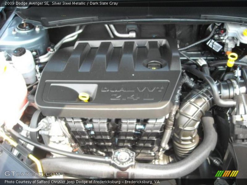 Silver Steel Metallic / Dark Slate Gray 2009 Dodge Avenger SE