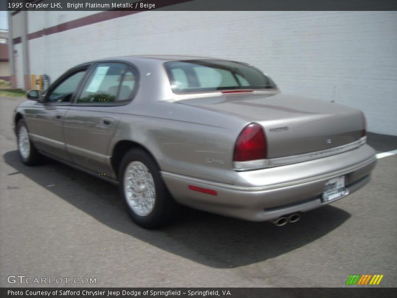 Bright Platinum Metallic / Beige 1995 Chrysler LHS