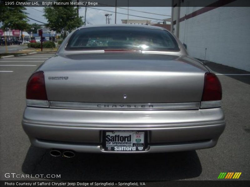 Bright Platinum Metallic / Beige 1995 Chrysler LHS