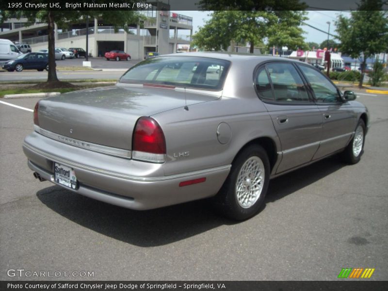 Bright Platinum Metallic / Beige 1995 Chrysler LHS