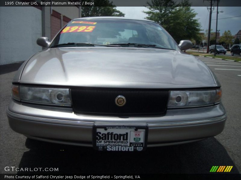 Bright Platinum Metallic / Beige 1995 Chrysler LHS