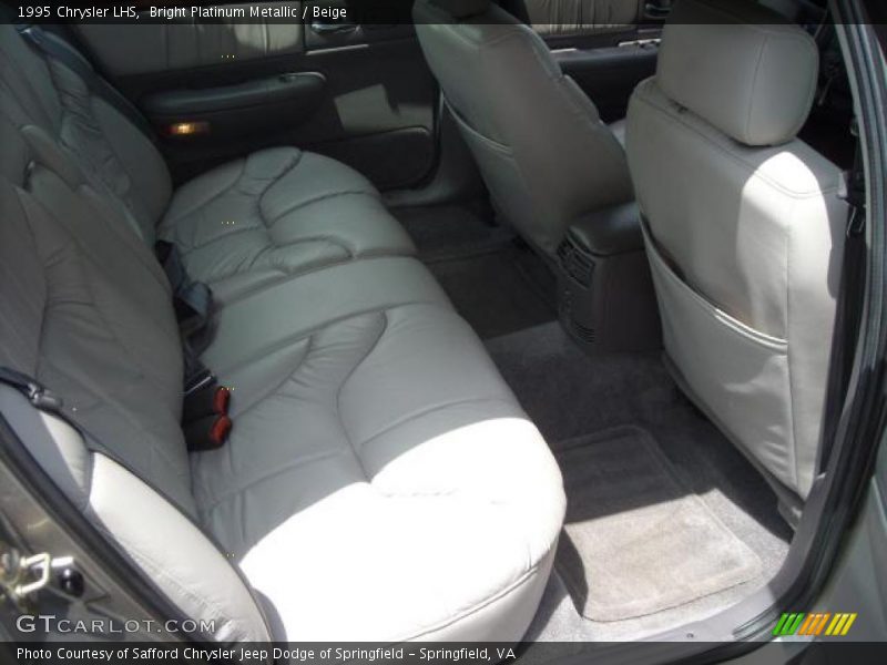 Bright Platinum Metallic / Beige 1995 Chrysler LHS