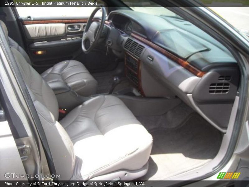 Bright Platinum Metallic / Beige 1995 Chrysler LHS