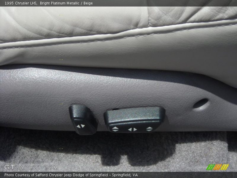 Bright Platinum Metallic / Beige 1995 Chrysler LHS
