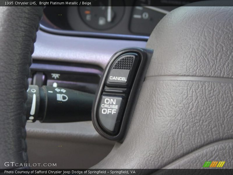 Bright Platinum Metallic / Beige 1995 Chrysler LHS